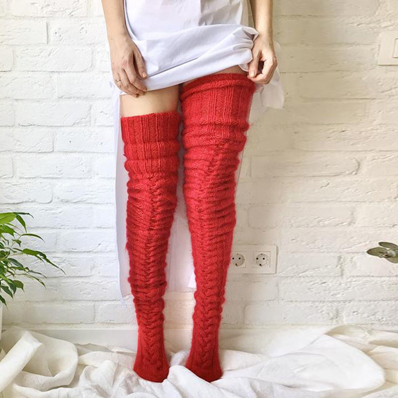 Winter Socks Over The Knee