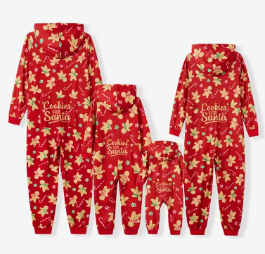 Christmas Family Gingerbread Man Onesies