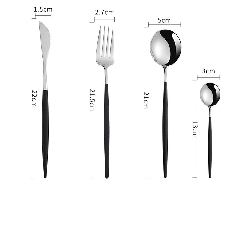 tableware stainless steel spoon set