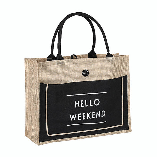 Hello Weekend Tote